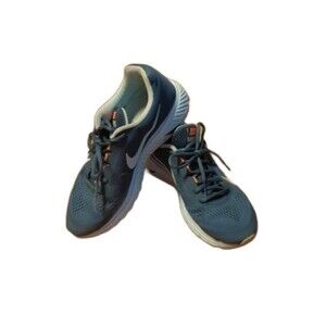 Nike Zoom Structure 17 Running Shoes Womens 9.5 Green Orange 615588-380